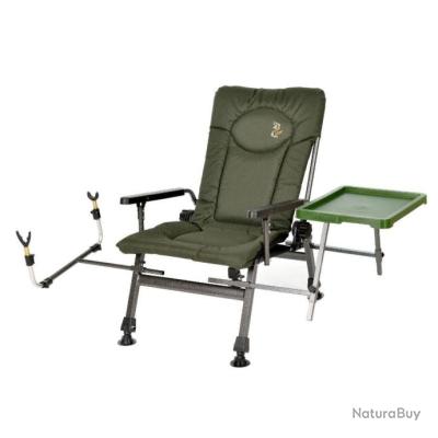 Carp CUZO F2 Chaise de pêche Deluxe pour pêche à la carpe et au caping