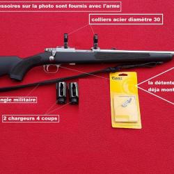 superbe ruger 77/44 magnum inox