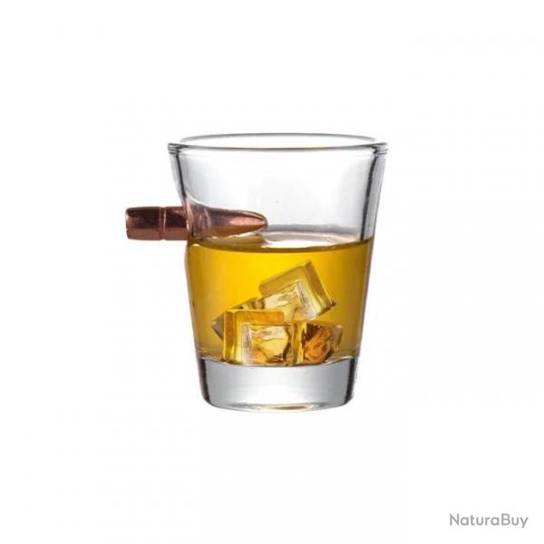 IDEE CADEAU - Verre avec ogive de 308 de 55ml