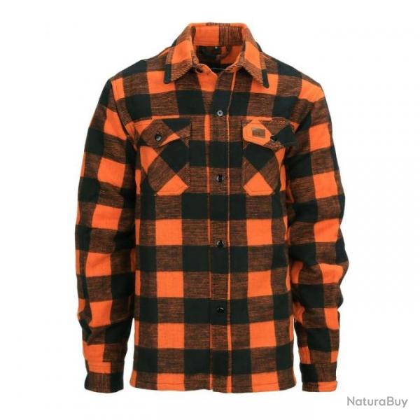 Sur-chemise bucheron LONGHORN (orange)