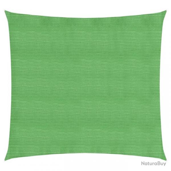 Voile d'ombrage 160 g/m Vert clair 2x2 m PEHD