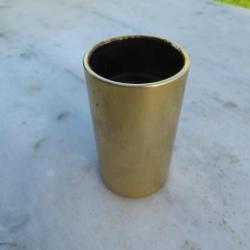 VINTAGE - Rare pot à bibelot en plaqué or 24 carats d'Hugo Asmussen - Danemark (Années 60-70)