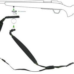 BRETELLE HARNAIS OVERBERGET 3HGR TIKKA, EN STOCK !!!!