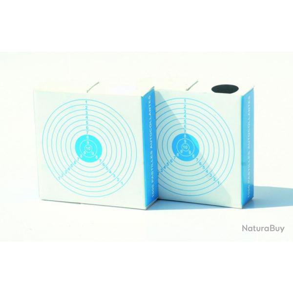 GOMMETTES D19 NOIR X1000