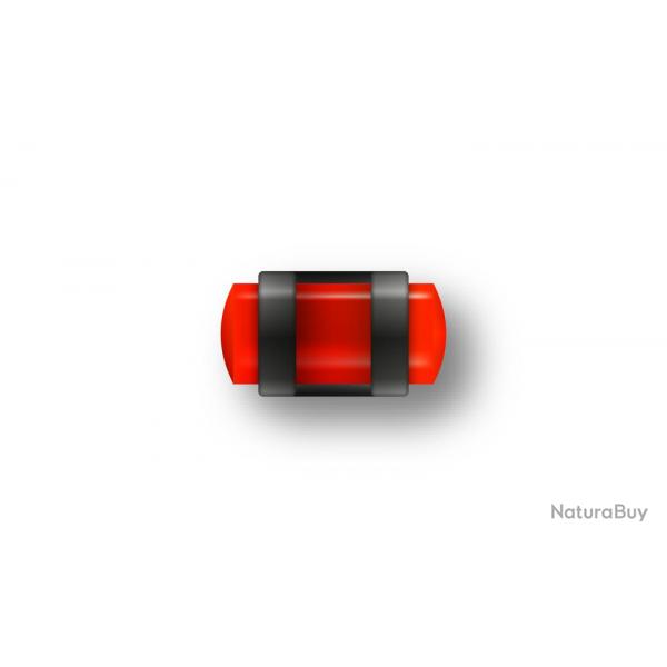 GUIDON FLUO ROUGE AJOURE M4 D4 L9