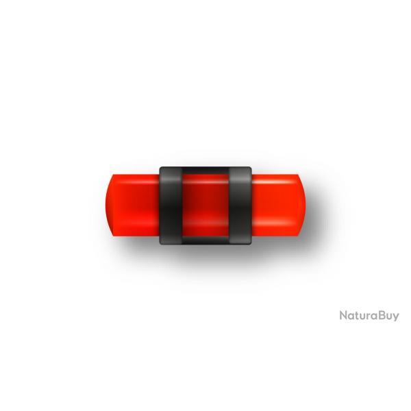 GUIDON FLUO ROUGE AJOURE M3.5 D4 L12.5