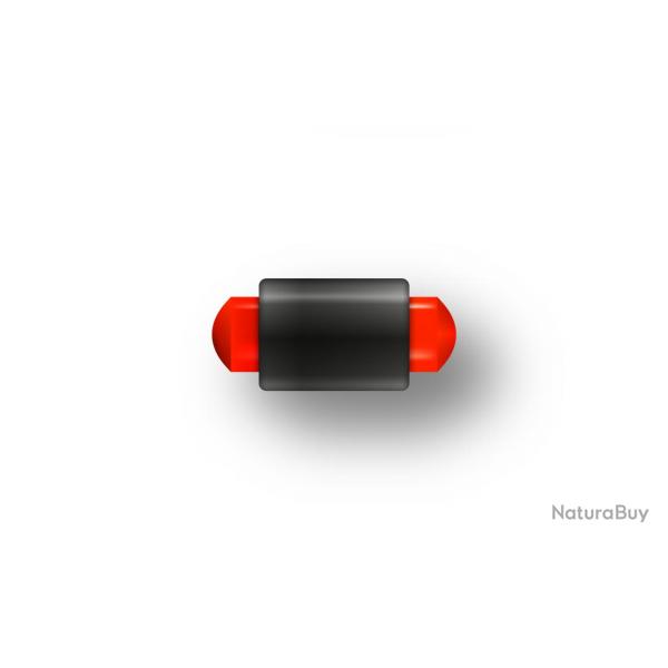 GUIDON FLUO ROUGE PLEIN M3 D2 L6.5