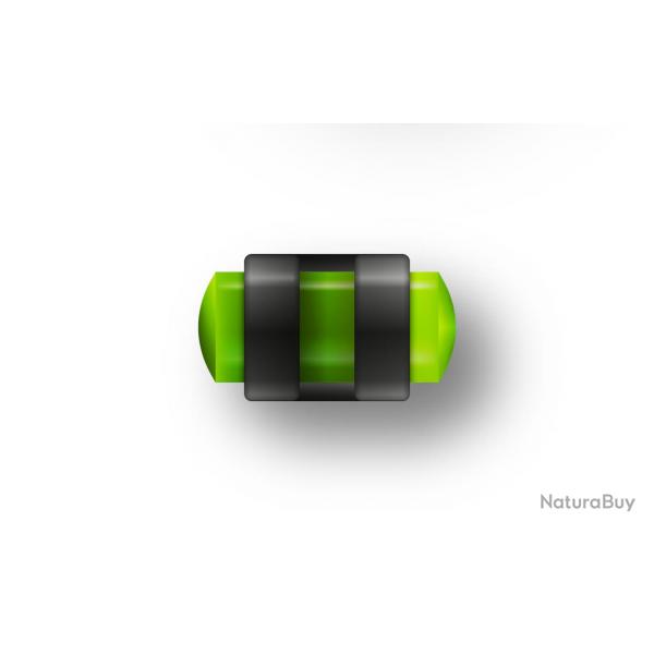 GUIDON FLUO VERT AJOURE M2.6 D3 L7.5