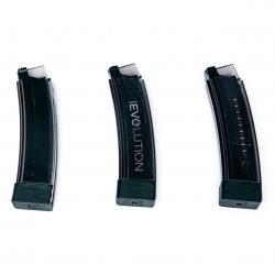 CHARGEUR AEG 75 CPS SCORPION EVO3 BOITE DE 3 SMOKY