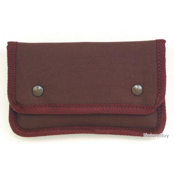 ETUI CARTOUCHIERE 10 BALLES CUIR VIEILLI