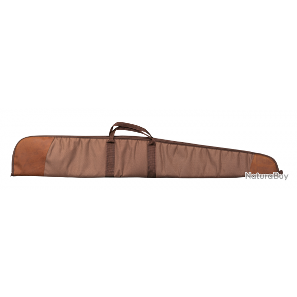 FOURREAU FUSIL TOILE MARRON ET CUIR