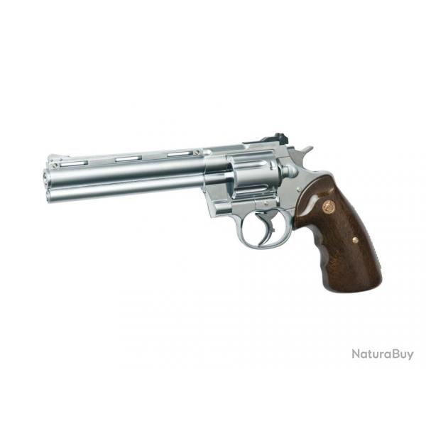 REVOLVER 6MM R 357 GAZ CHROME