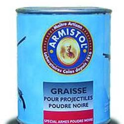 GRAISSE PROJECTILES POUDRE NOIRE 250ML