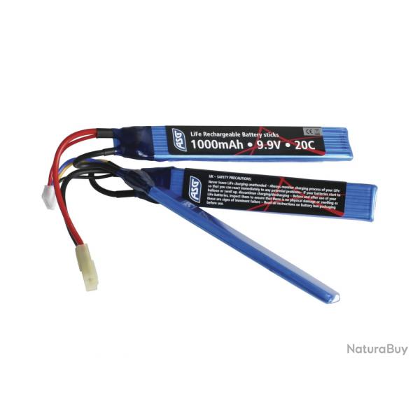 BATTERIE LI-FE 9.9V 1000MAH 3 STICKS