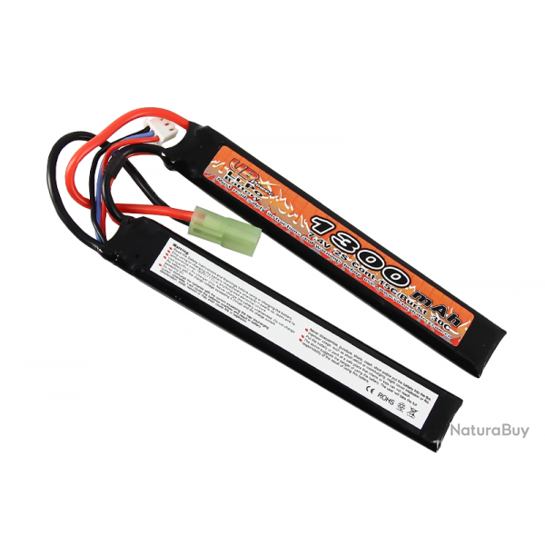 BATTERIE LI-PO 7.4V 1300MAH 2 STICKS