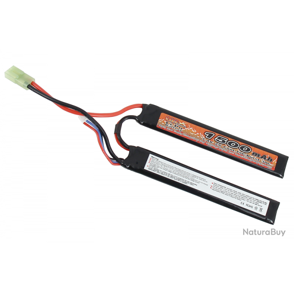 BATTERIE LI-PO 7.4V 1500MAH 2 STICKS