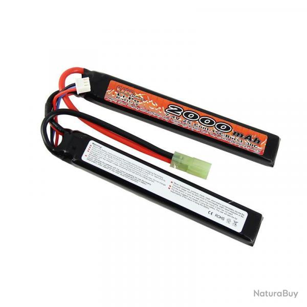 BATTERIE LI-PO 7.4V 2000MAH 2 STICKS