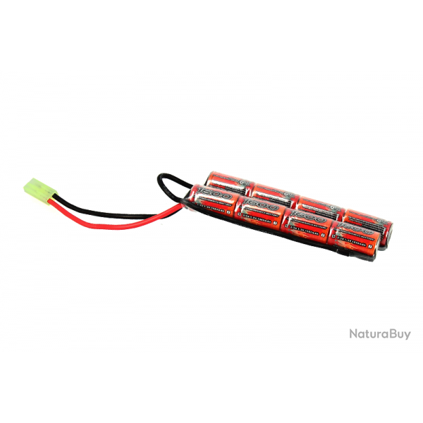BATTERIE NIMH 9.6V 1600 MAH 2 STICKS