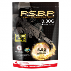 BILLES 0.30G PERFECT GRISES EN SACHET DE 2000