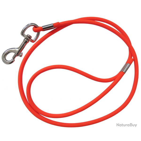 LAISSE RONDE BIOTHANE ORANGE