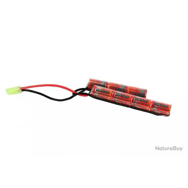 BATTERIE NIMH 8.4V 1600MAH 15C TYPE CRANE