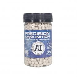 BILLES 0.36G ACCURACY BLANCHES EN POT DE 1000