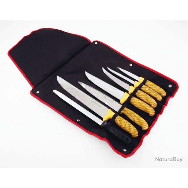 SAC DE 7 PIECES COUTEAUX BOUCHER CONVERTIBLE EN TABLIER