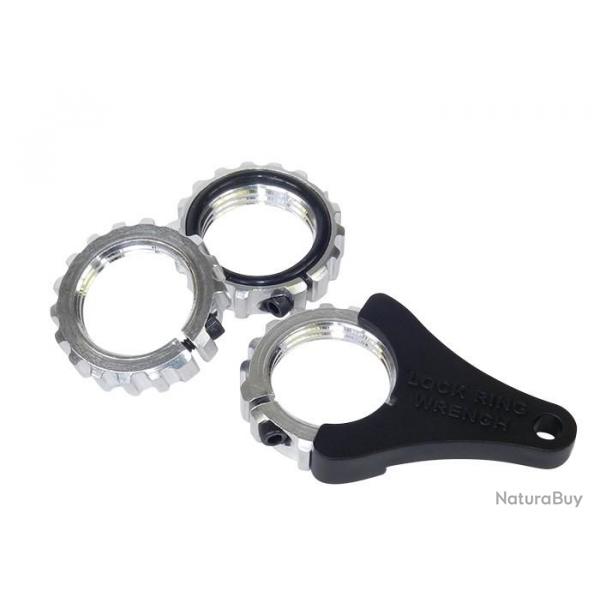KIT 3 BAGUES REGLABLE POUR JEU OUTILS LEE