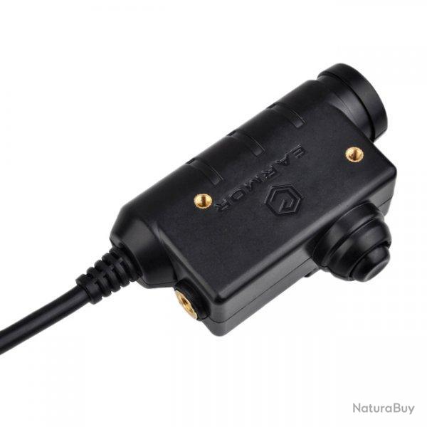 EARMOR M51 TACTICAL PTT-MIDLAND