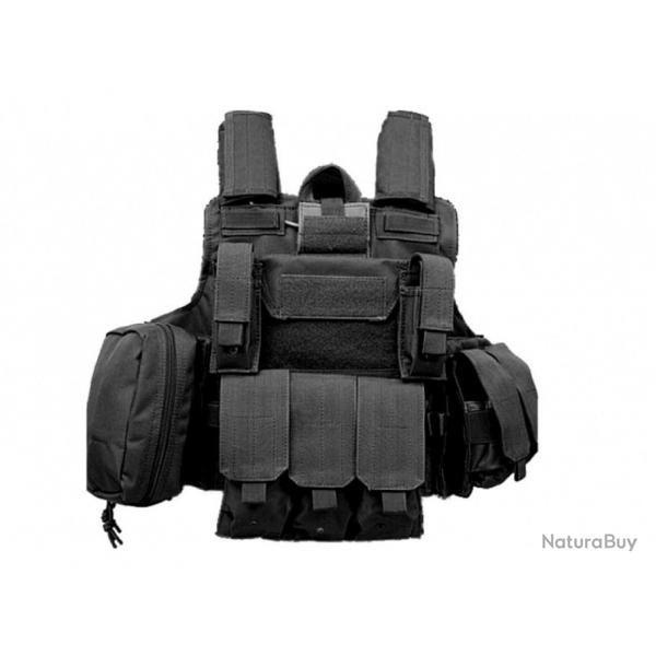 VESTE CIRAS COMBAT NOIRE