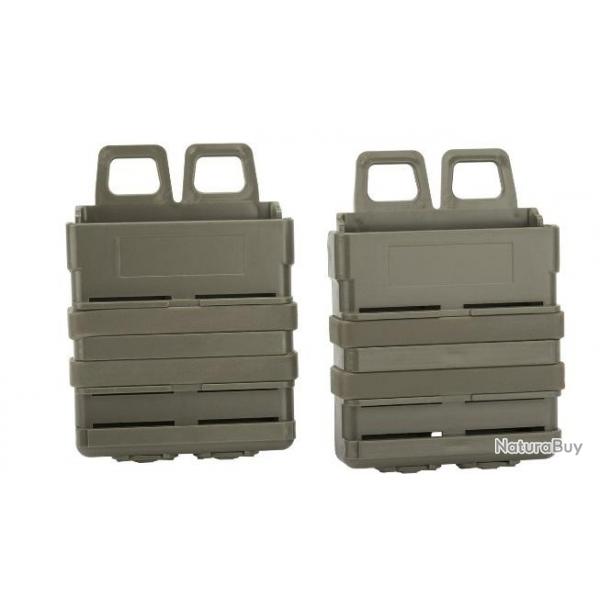 PORTE CHARGEUR RIGIDE 7.62 TAN