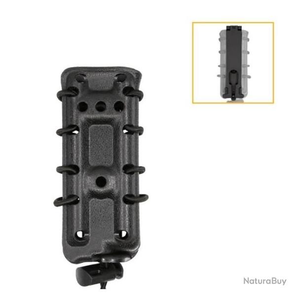 POCHE MOLLE 9MM (G17/SIG) EXTENSIBLE NOIRE