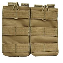 POCHE DOUBLE MOLLE 5.56 (M4) TAN