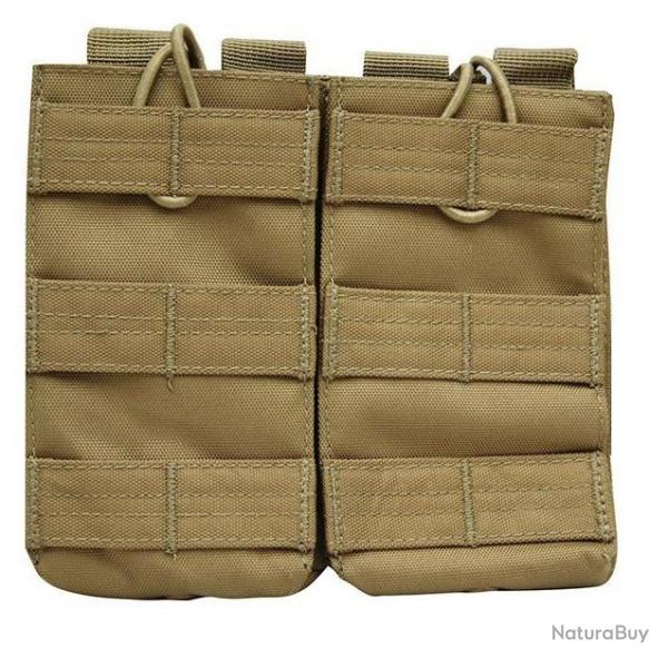 POCHE DOUBLE MOLLE 5.56 (M4) TAN