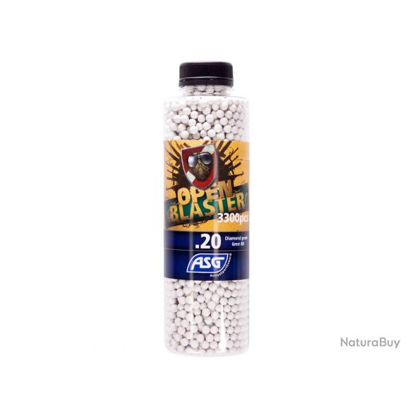 BILLES BIO 0.20G OPEN BLASTER EN BOUTEILLE DE 3300