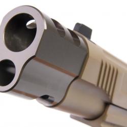 PISTOLET 6MM KP16 COMPENSATEUR CO2 TAN