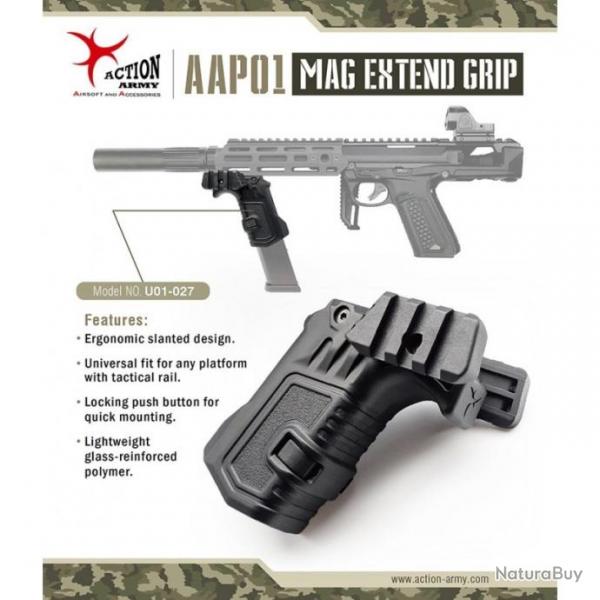 EXTENSION GRIP CHARGEUR AAP01