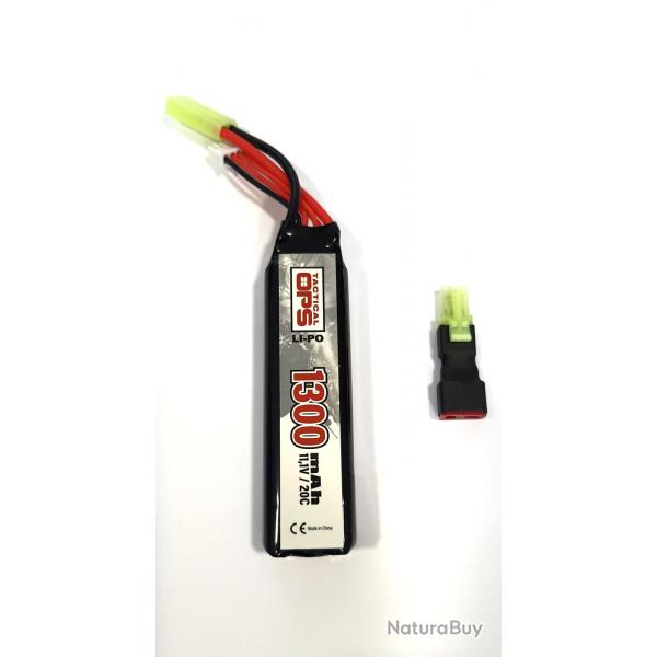BATTERIE LI-PO 11,1V 1300mAh3*751890P stick