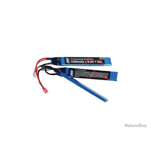 BATTERIE LI-FE 9.9V 1000MAH TP 3 STICKS