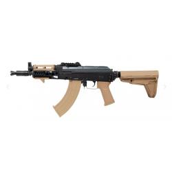 REPLIQUE LONGUE 6MM AK74 U TACTICAL TAN