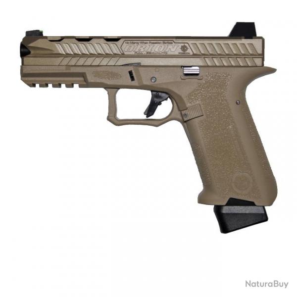 PISTOLET 6MM ORION ACTION No.2 BLOWBACK TAN