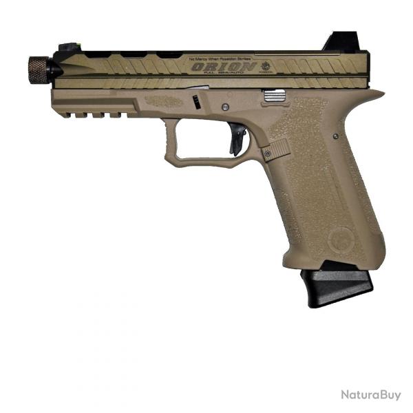 PISTOLET 6MM ORION PERFORMANCE No.2 BLOWBACK TAN