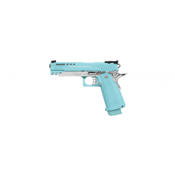 PISTOLET 6MM GPM1911 MACARON BLUE GAZ