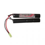 Airsoft Accessoire Airsoft Entrepot Batterie NiMH 9.6V 1600mAh (Tamiya Mini)