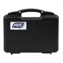 MALLETTE NOIR PLASTIQUE 31X25.6X8 CM