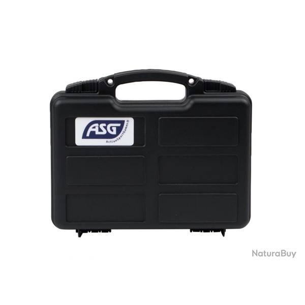 MALLETTE NOIR PLASTIQUE 31X25.6X8 CM