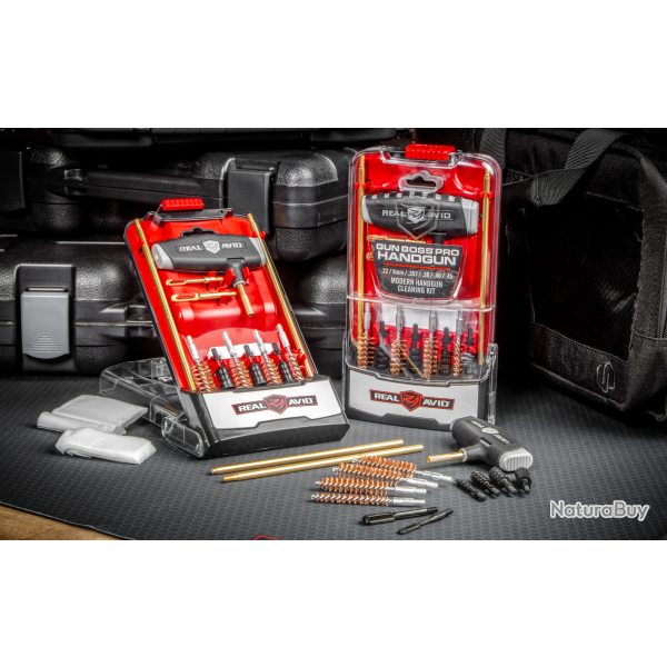 KIT DE NETTOYAGE ARMES DE POING - GUN BOSS PRO