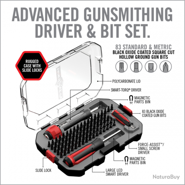 SET MASTER TOURNEVIS SMART TORQ ET SMART DRIVE