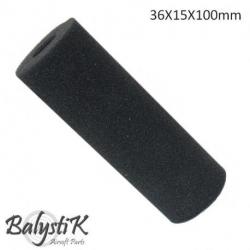 MOUSSE POUR SILENCIEUX 36X15X100MM