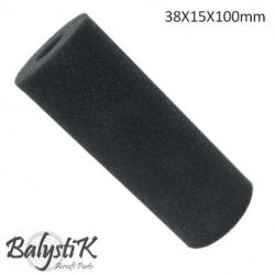 MOUSSE POUR SILENCIEUX 38X15X100MM